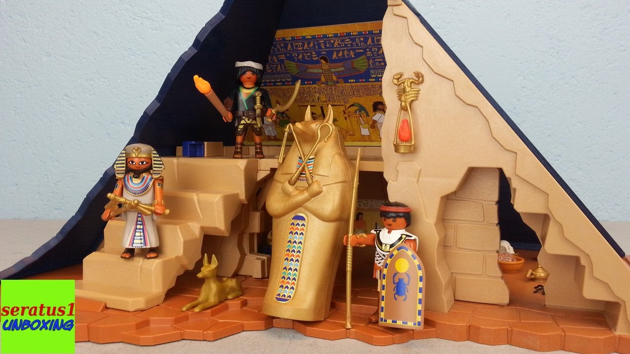 Playmobil Pyramide vorstellen seratus1 unboxing Ägypter