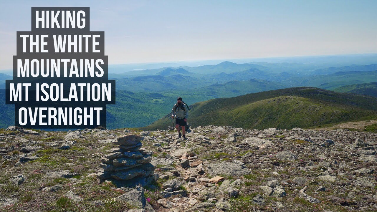 Hiking the White Mountains | Mt Isolation Overnight | NH 48 4k