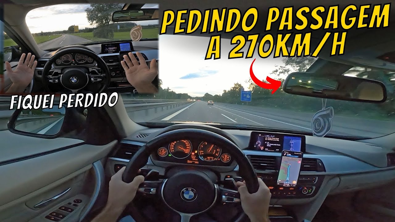 PERDIDO na ALEMANHA + Top Speed na AUTOBAHN de BMW 6 Cilindros 🔥 VLOG INTER