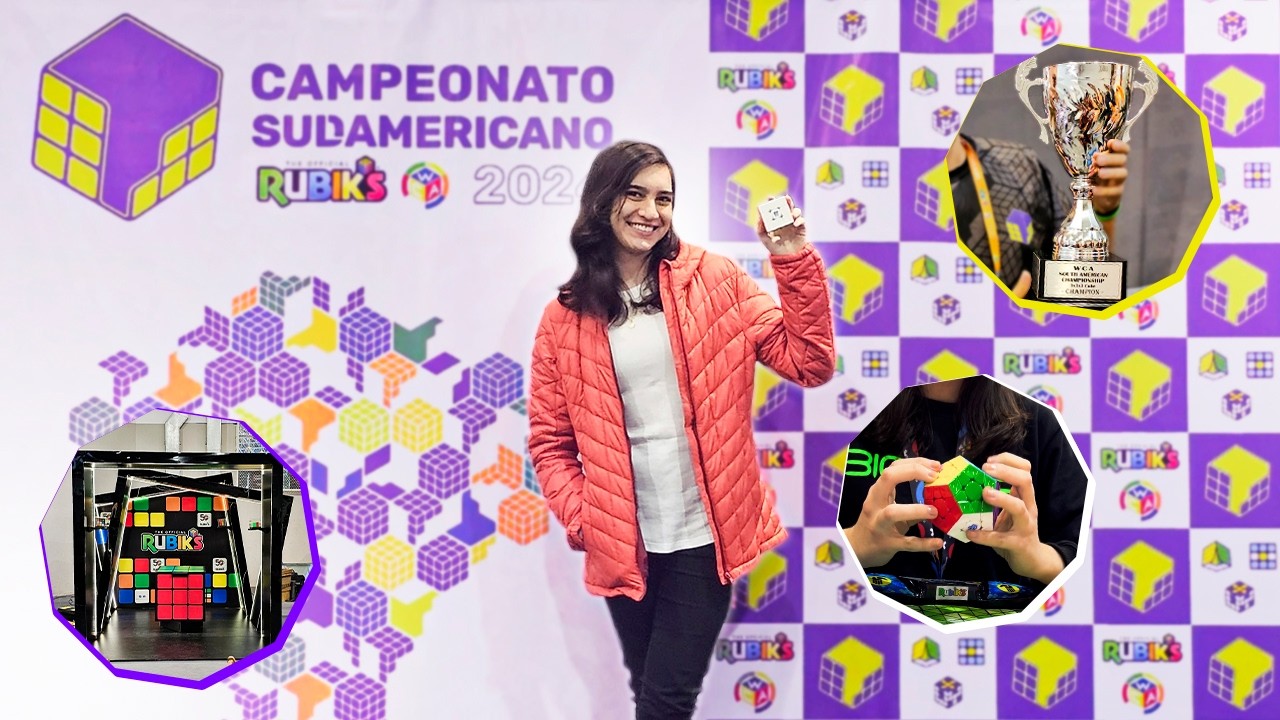 CAMPEONATO SULAMERICANO DE CUBO MAGICO 2024 🧩 VLOG COMPLETO | Suzane Coelho