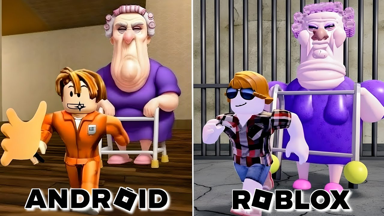 Evil Grumpy Gran VS Evil Grumpy Gran Prison Run