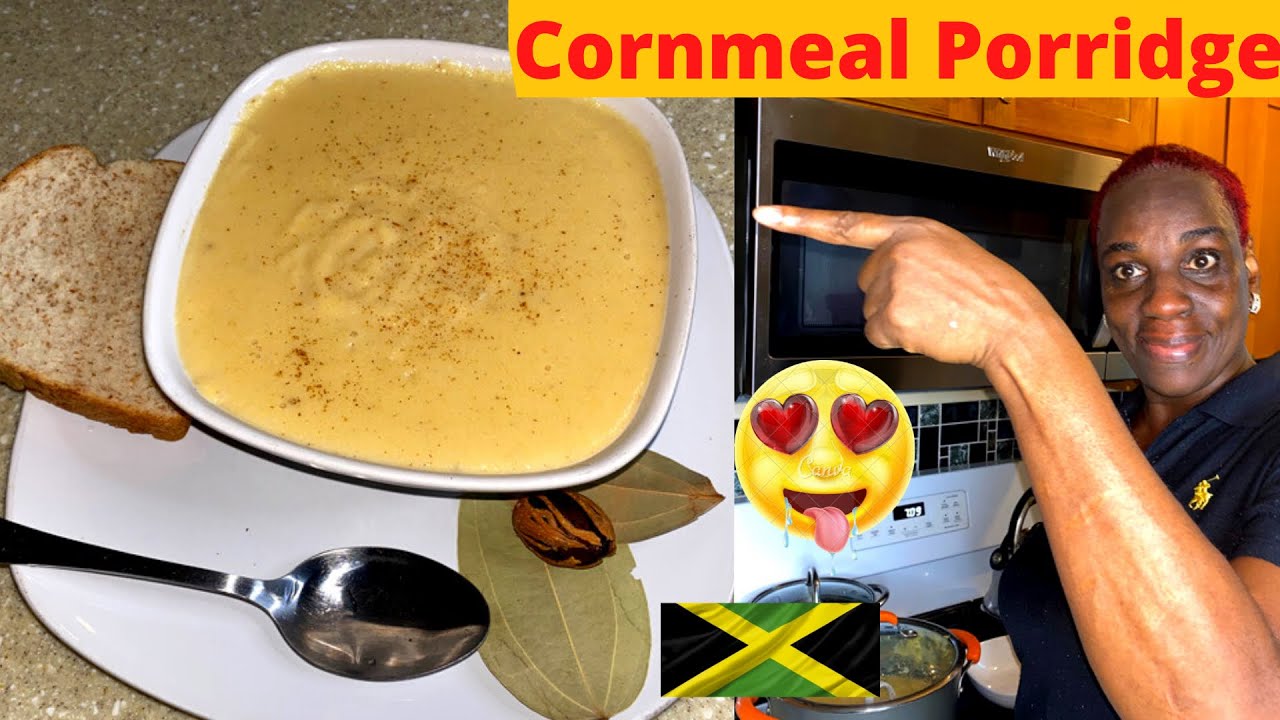 How to Make Your Cornmeal Porridge || Jamaican Style 😋
