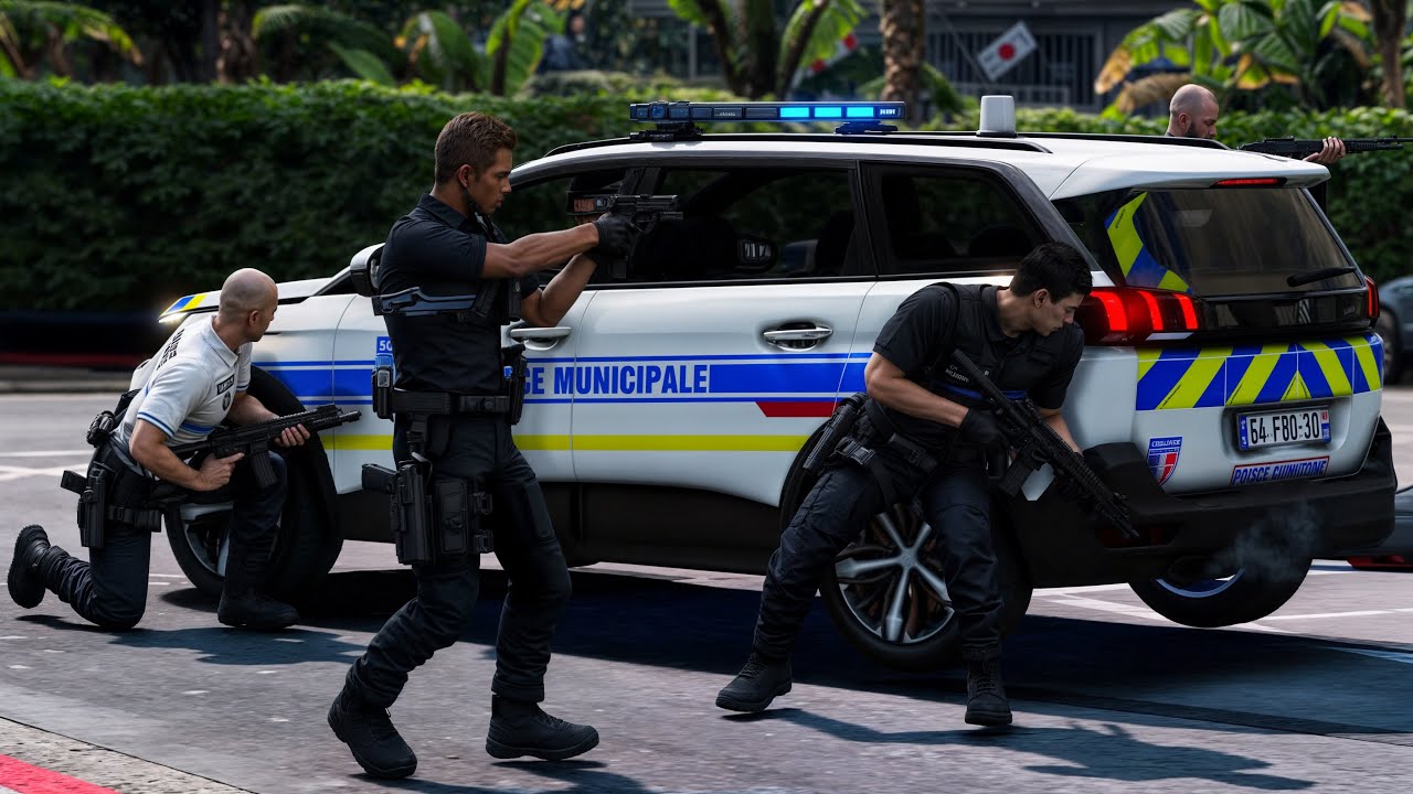 [GTA 5] GROSSE FUSILLADE AVEC  LA POLICE DANS UN HOTEL🚔 | LSPDFR #1137