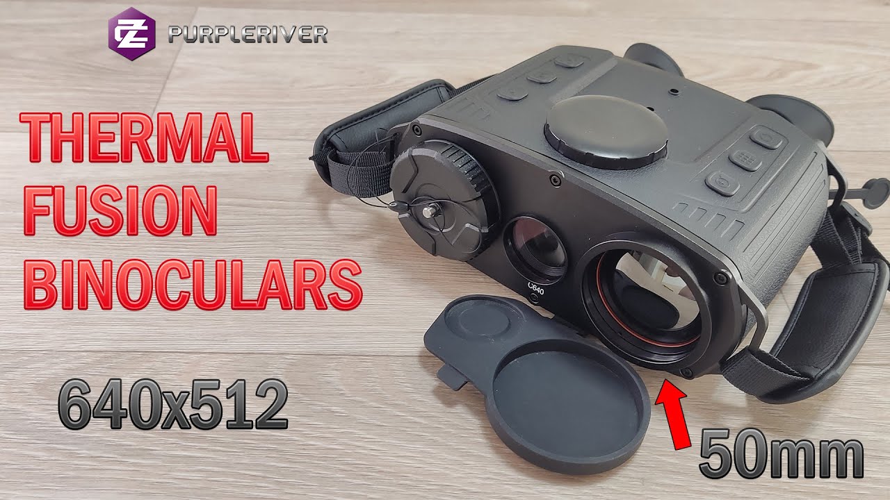 Thermal Fusion Binocular 👀 | 640x512 | Full review and test 🔥 Purpleriver