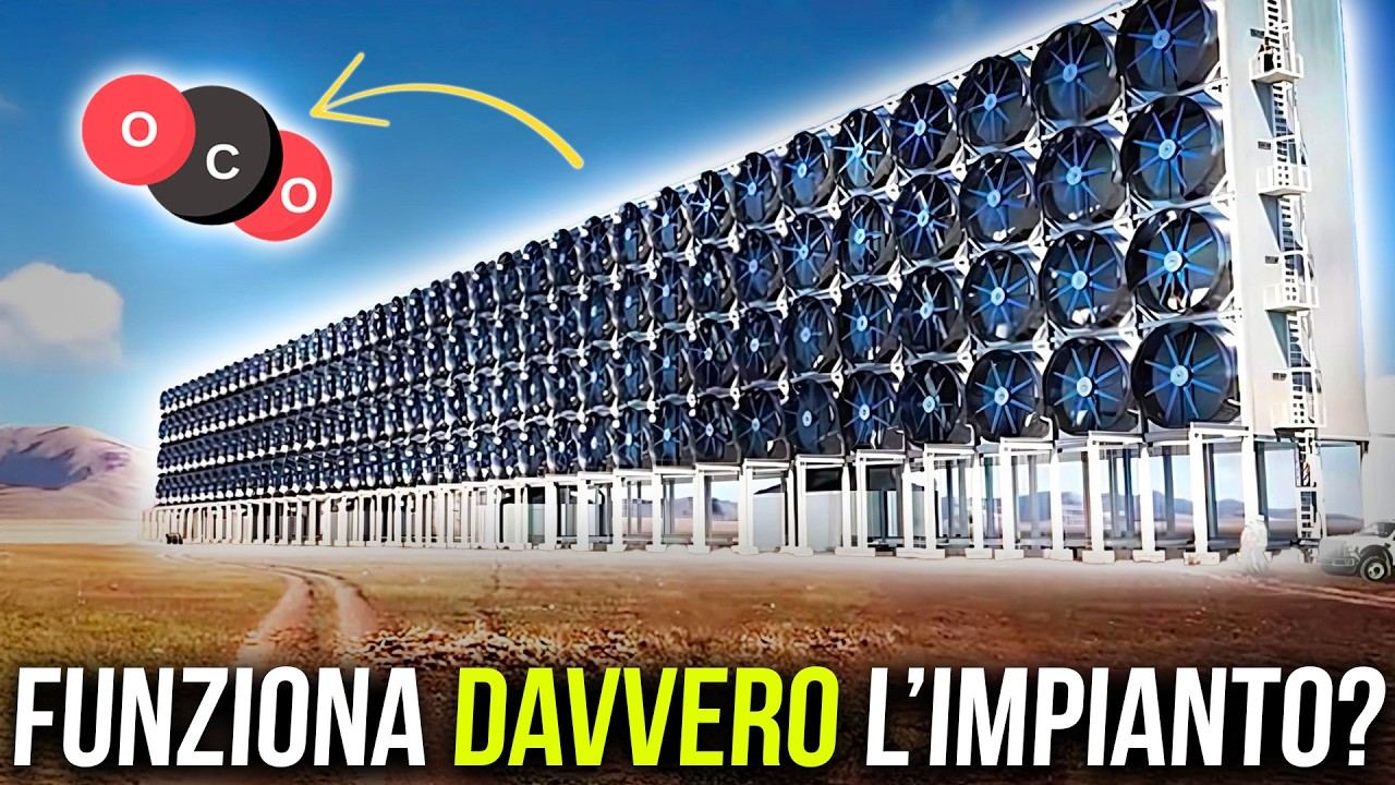 STANNO ARRIVANDO: gli IMPIANTI di CATTURA della CO2 sono LA SOLUZIONE?