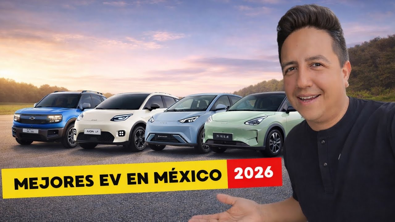 NO COMPRES un AUTO ELÉCTRICO sin VER ESTE TOP | Los 4 que DEBES CONSIDERAR en 2026 (y el GANADOR)