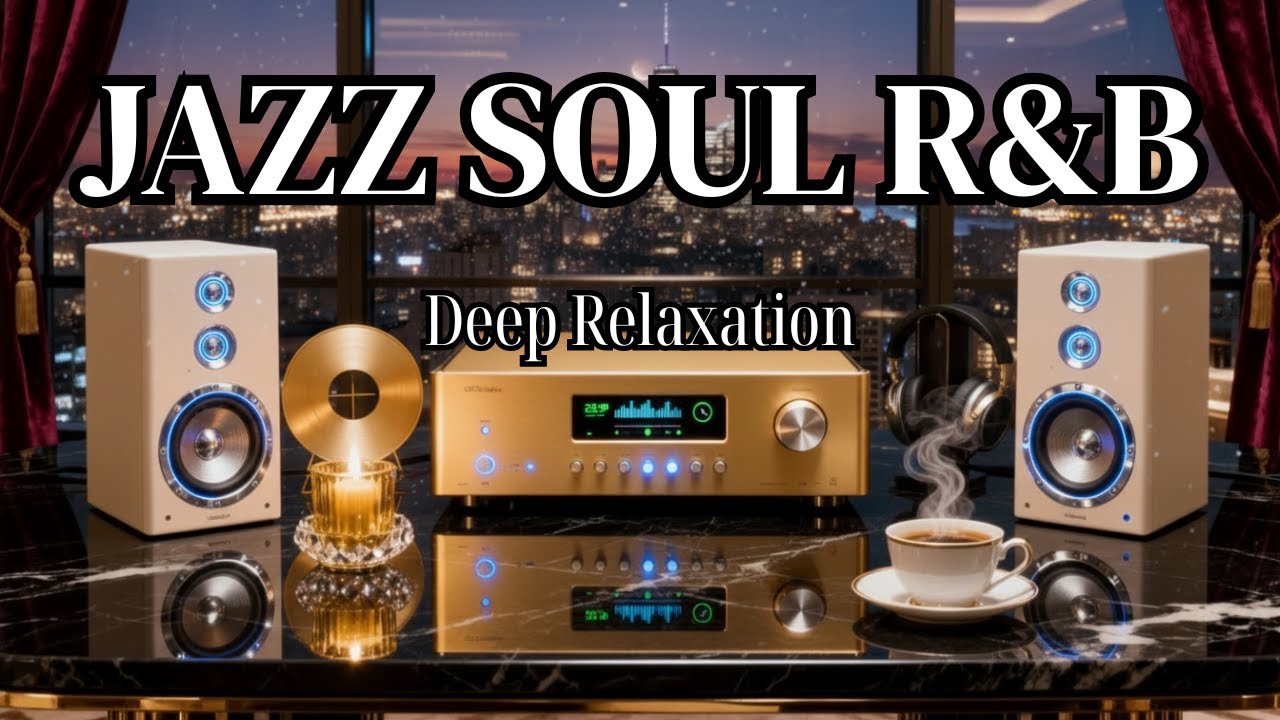 Smooth Jazz & R&B Calm Mix – Background Instrumentals for Focus