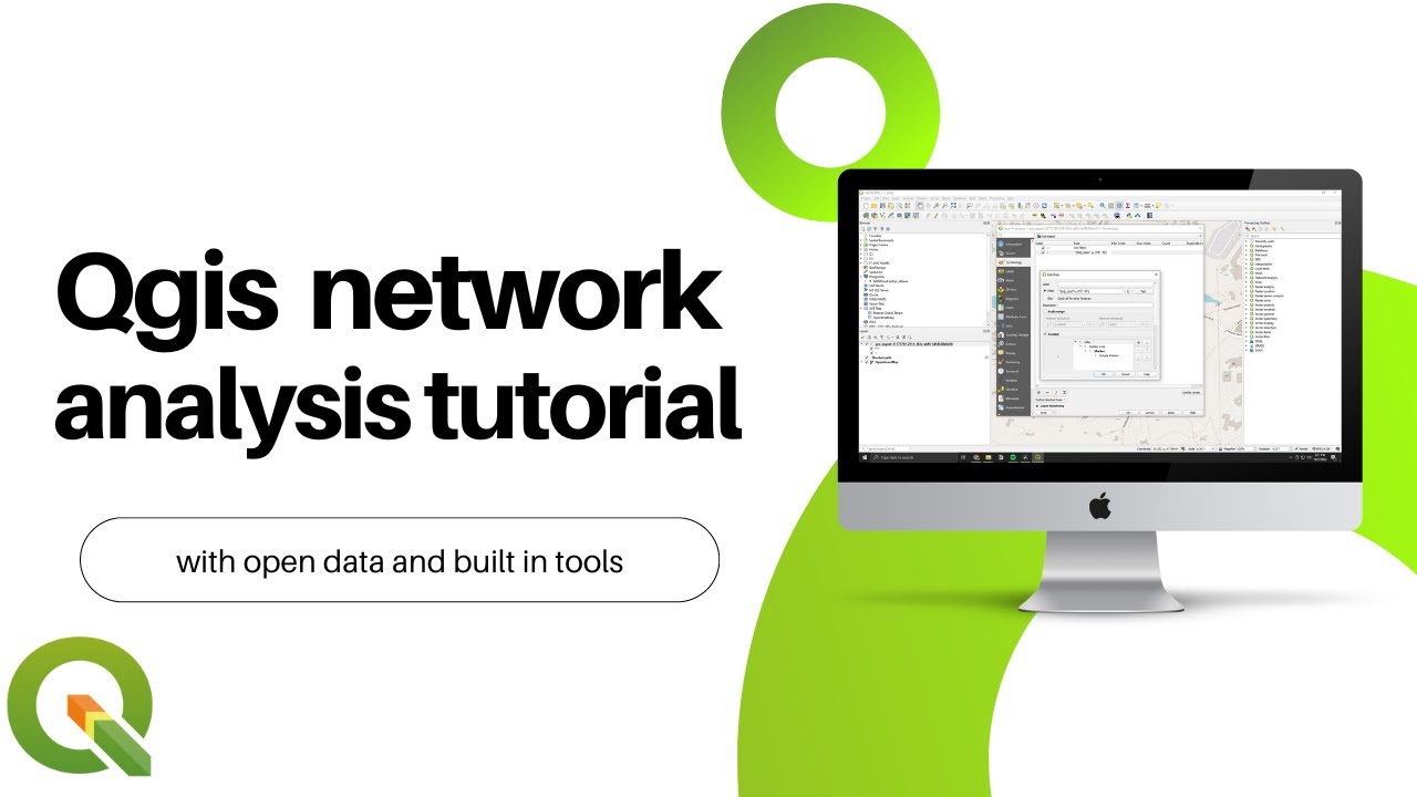 How to Run a Quick Network Analysis in QGIS? #geospatial #qgis #esri #gis #data #datavisualization