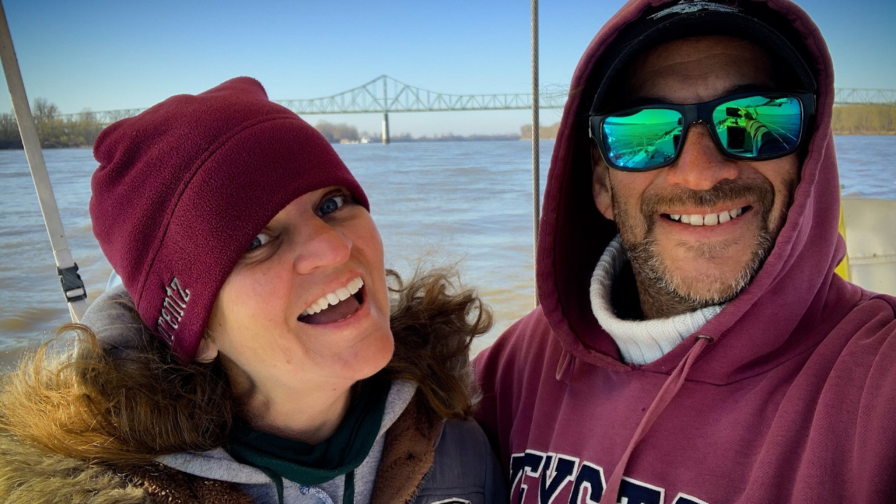 We start our way up the Ohio River.