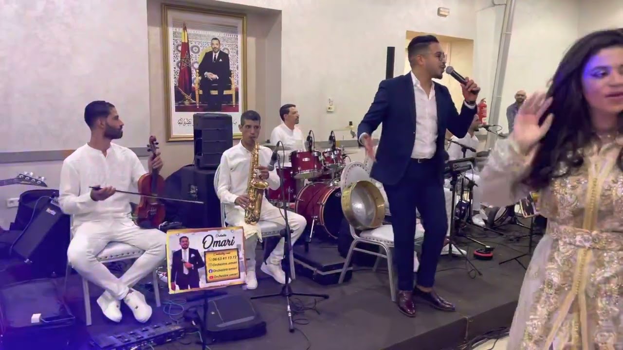 Mal hbibi malo 3lia 🥰💥_ ركوب الخيل  orchestre omari cha3bi.  +2126 61 90 95 58