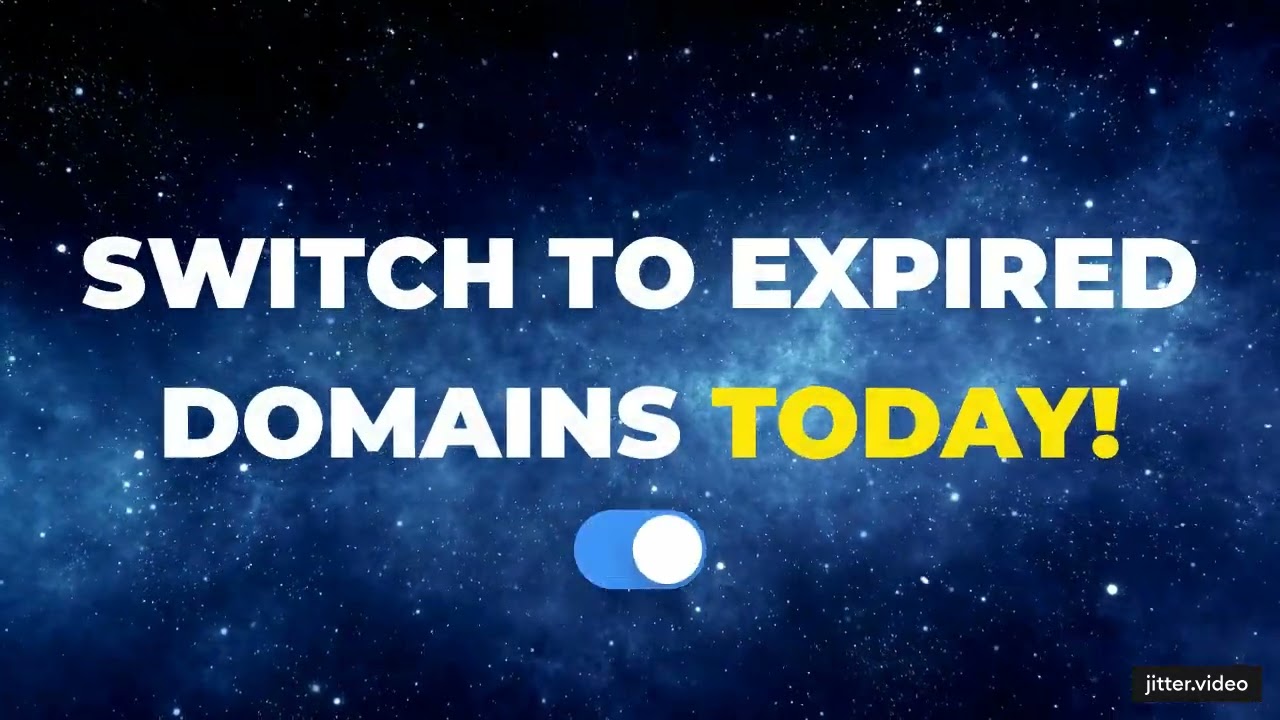 Switch To Expired Domains - New Domains vs Expired Domains