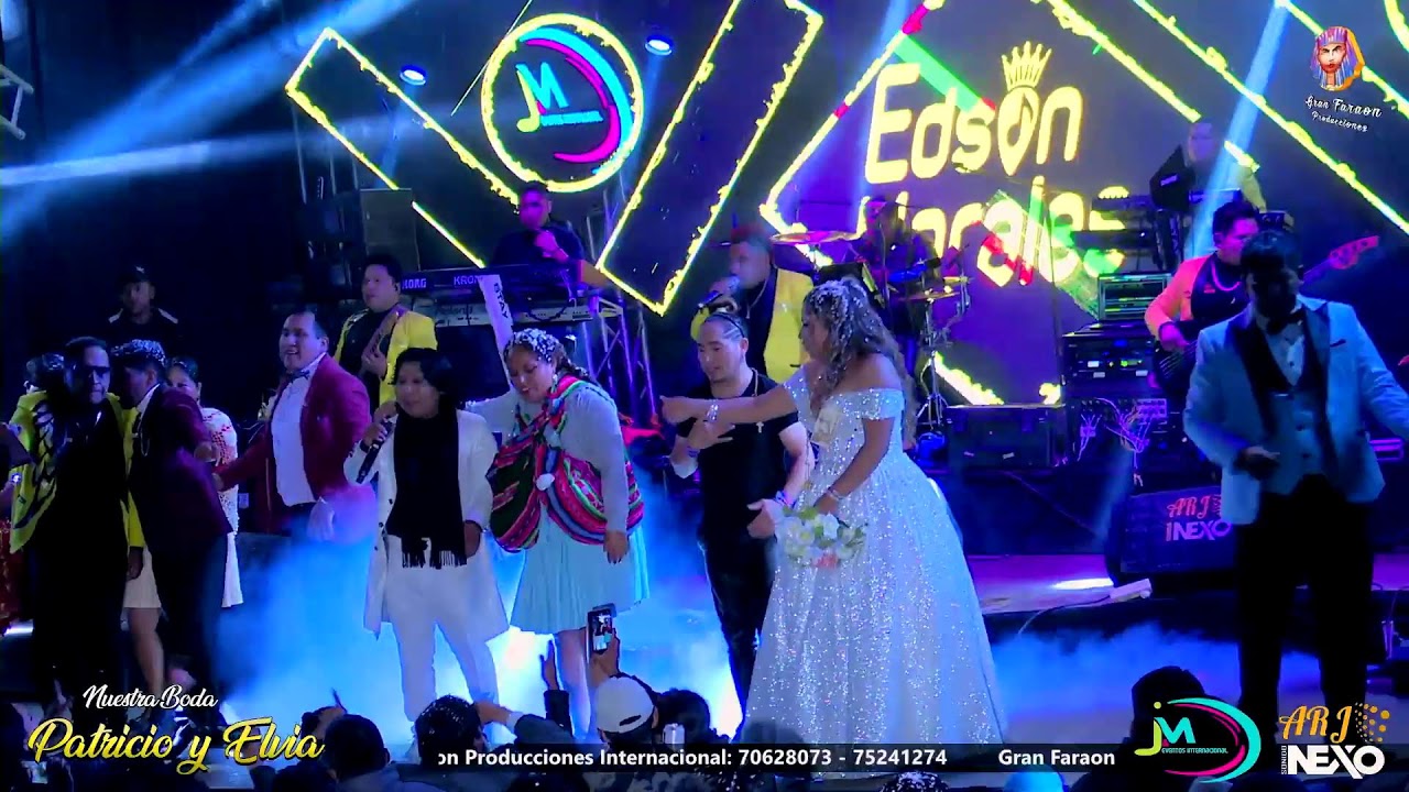 Edson Morales en vivo - Boda de Patricio y Elvia -  Challapata - Oruro - Bolivia