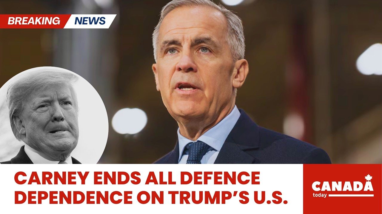 JUST IN: Mark Carney CUTS Trump Out of Canada’s Defence Future