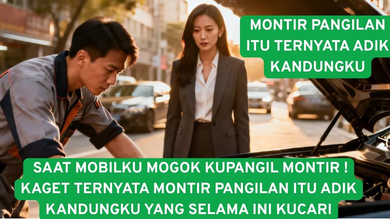 Saat Mobilku Mogok Kupangil Montir ! Kaget Ternyata Montir Pangilan Itu Adik Kandungku Yg Selama Ini