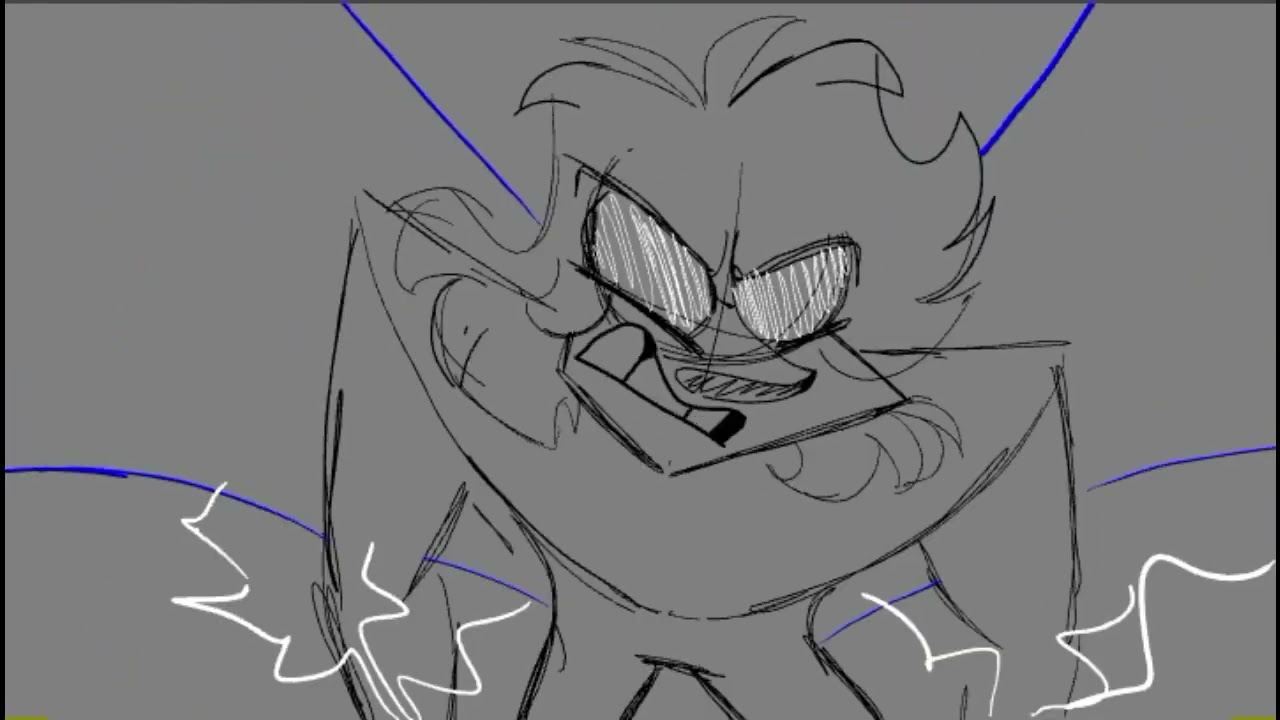 Hunt Athalar- Legends Rise-Animation-Rough Sketch