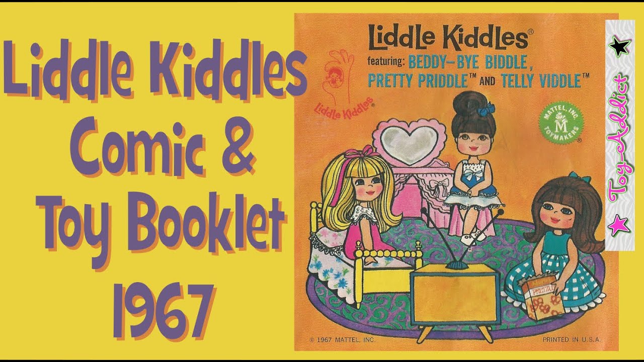 Mattel Liddle Kiddles 1966 Comic & Doll Identification Guide ~ Toy-Addict