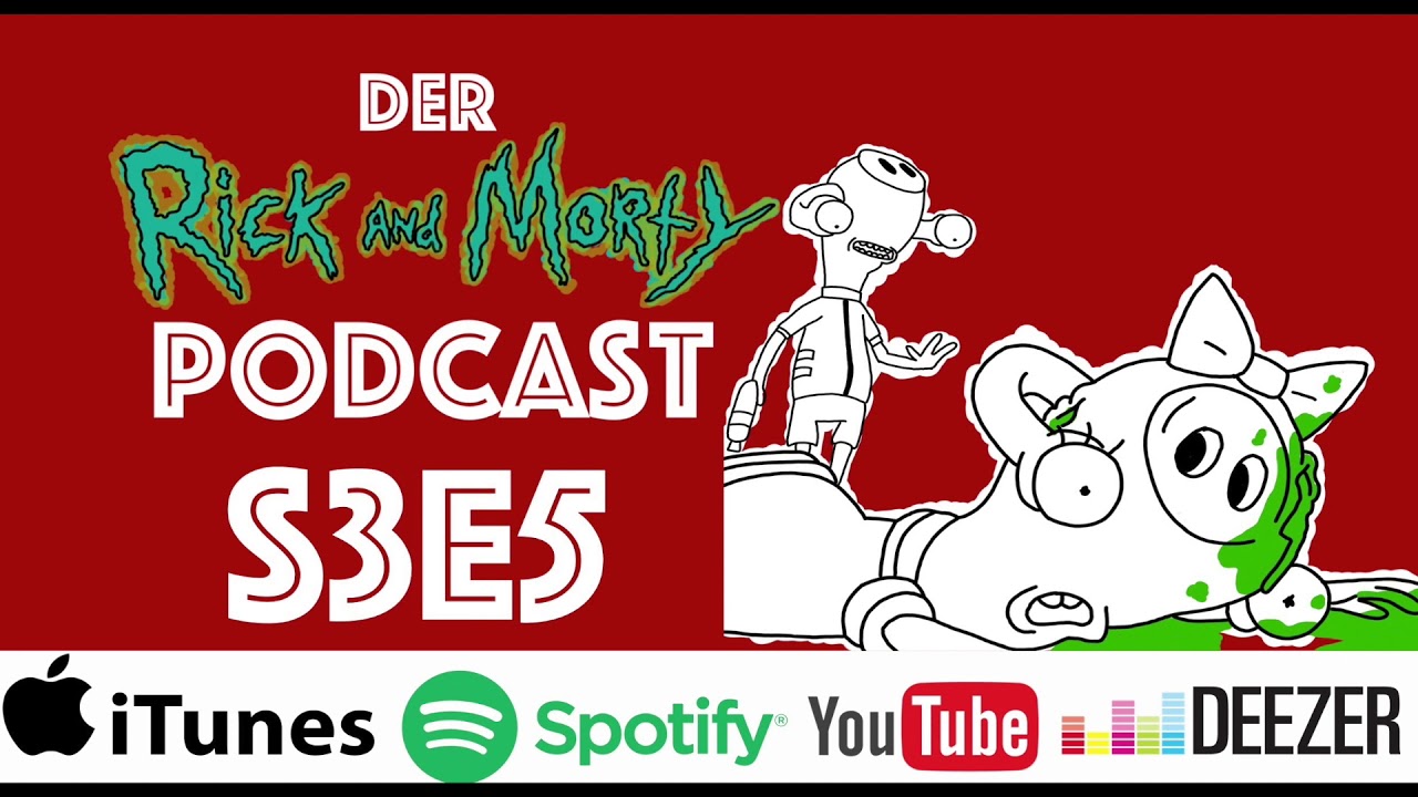 S3E5: Schmeiß den Opa aus dem Zug (The Whirly Dirly Conspiracy) – Rick and Morty Podcast (Staffel 3)
