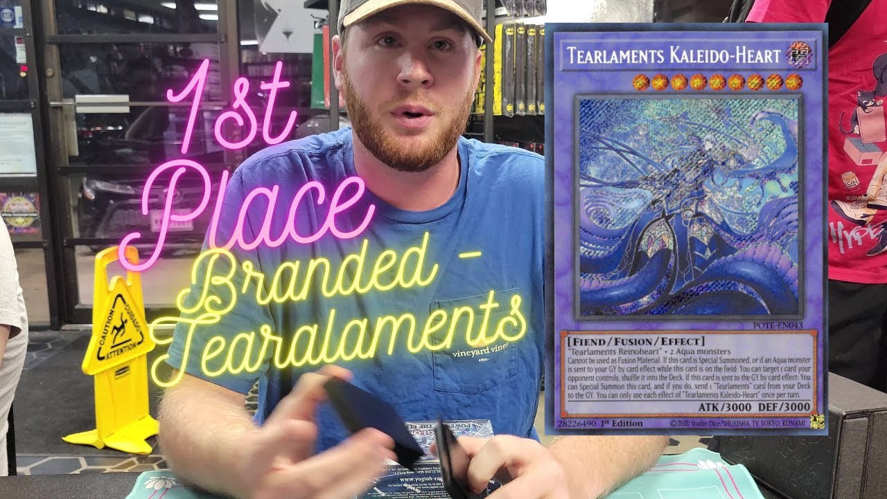1st Place Branded TEARALAMENT Deck Profile! August 2022 Feat. Taylor