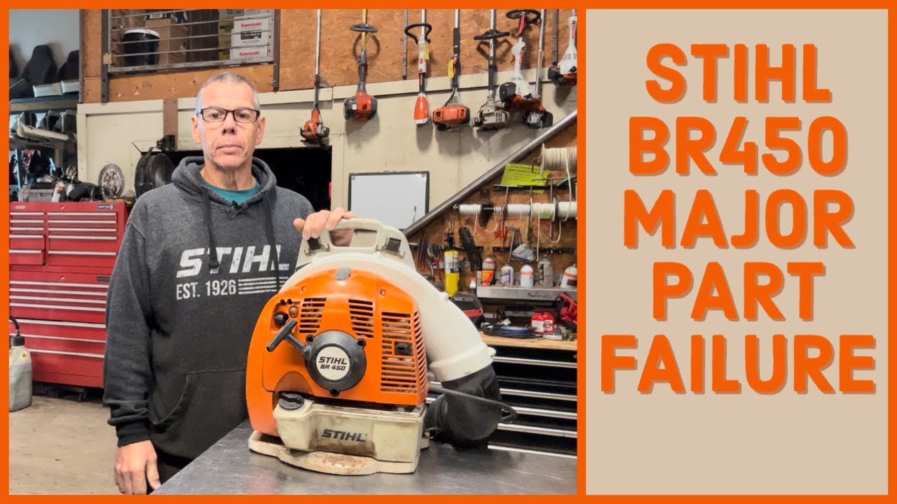 STIHL BR450 WONT START / LOCKED UP / WHAT HAPPENED