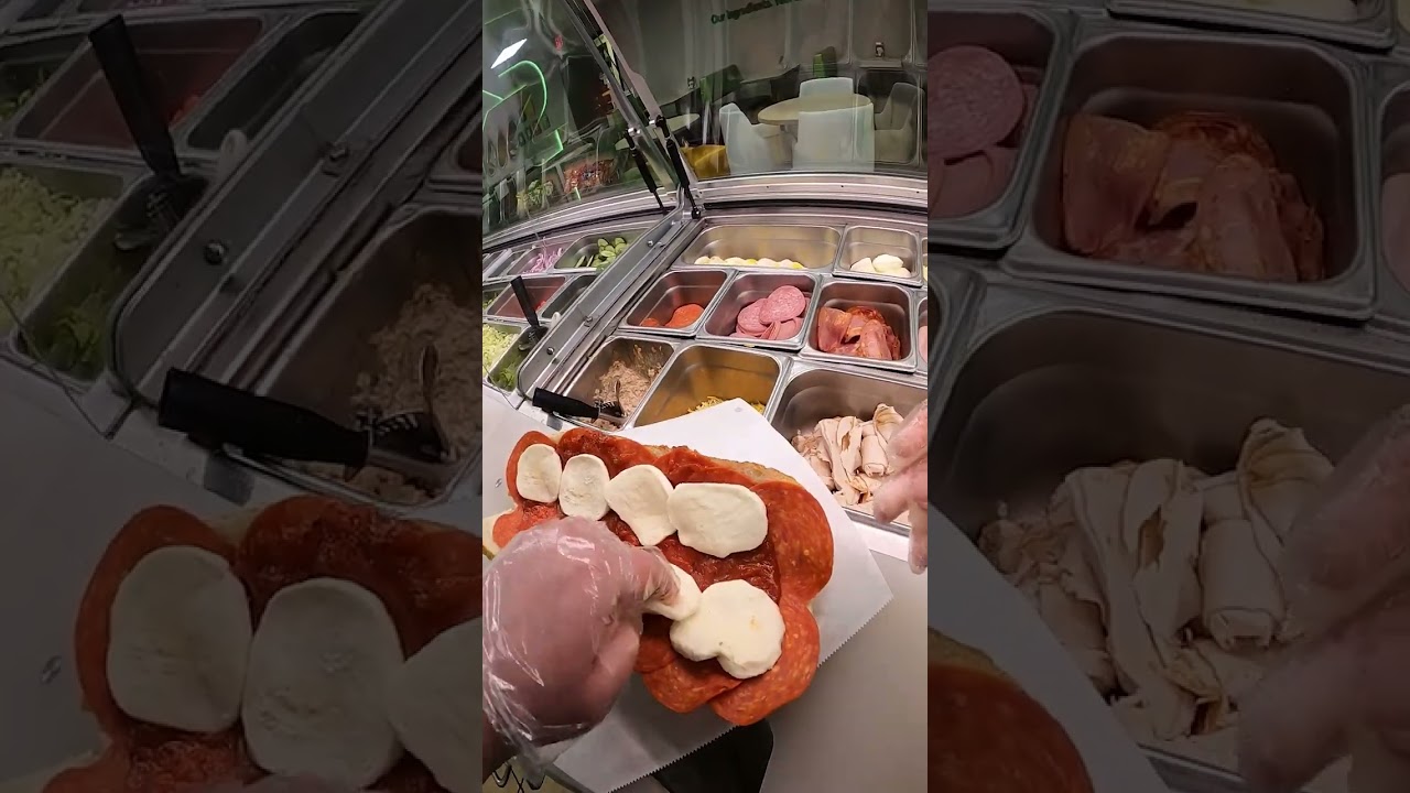 Subway POV: Pizza Sub Fresh Mozzarella