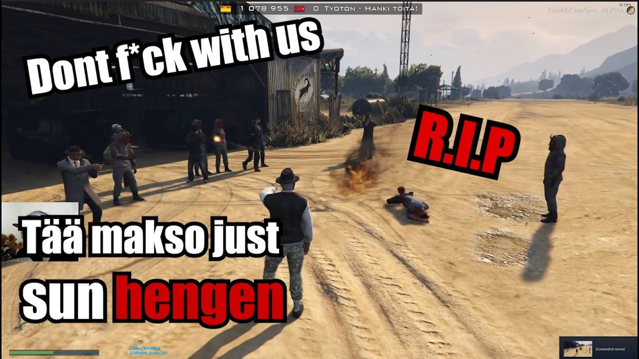 GTA V RP - Kuolemantuomio ja teurastus #82 (Rosvo)
