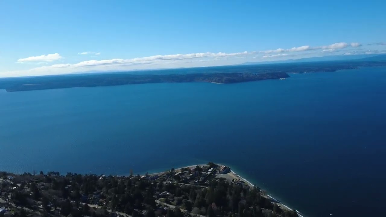 DJI West Seattle Daytime Cruise / Plane