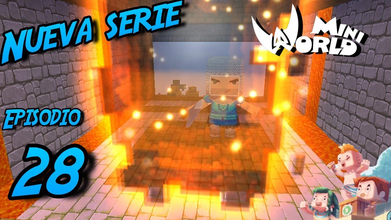 Nueva serie Mini World Block Art Episodio 28 ( portal al Inframundo)