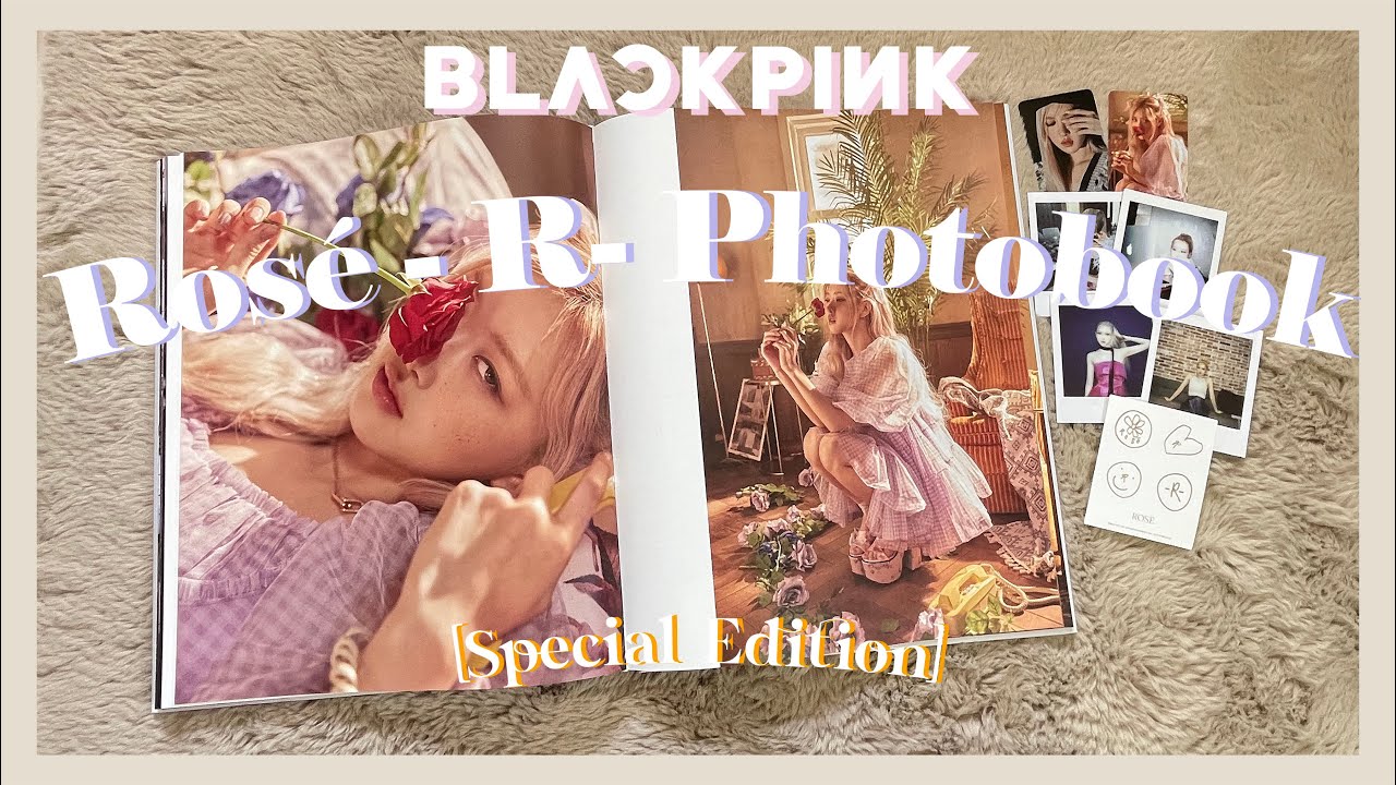 UNBOXING : BLACKPINK Rosé - R- Photobook [Special Edition] 🌹