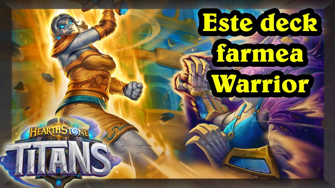 Countea Guerrero con este mazo: Pala Terráneos Sagrado [Hearthstone] Titanes