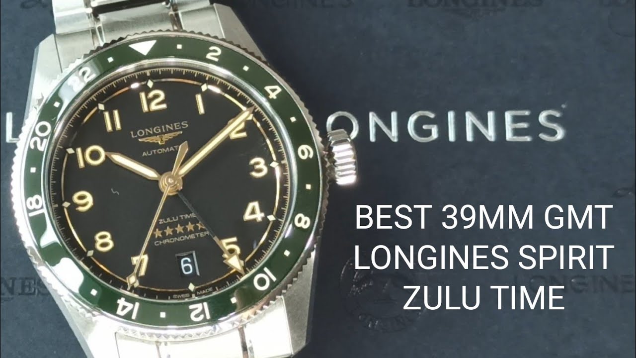 Best GMT I Bought - Review of Longines Spirit Zulu Time 39mm including unboxing footage
