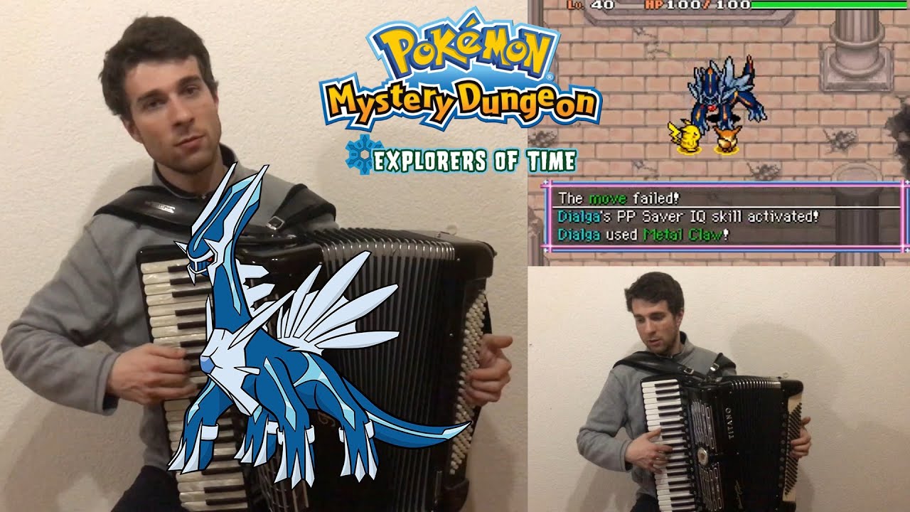 Pokémon Mystery Dungeon Explorers of Time - Dialga’s fight to the finish! (Cover)