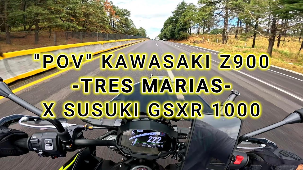 Domingo de Tres Marías | POV Full HD Kawasaki Z900 🏍️  | Susuki GSXr 1000 de la Tribu del Sori Photo