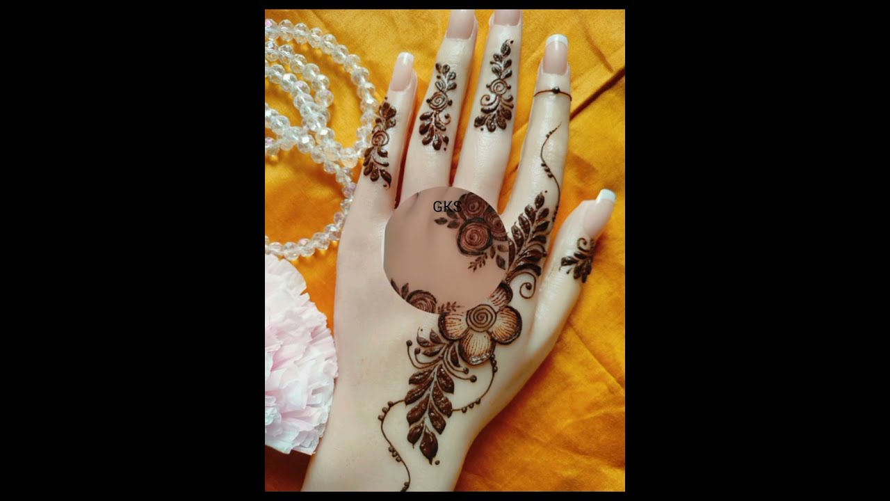 30+Simple and Beautiful mehndi design #eidmehndidesihn