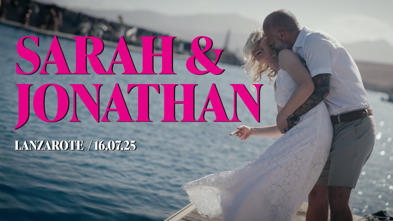 A beautiful English wedding in Lanzarote | Sarah & Jonathan - 28.05.25