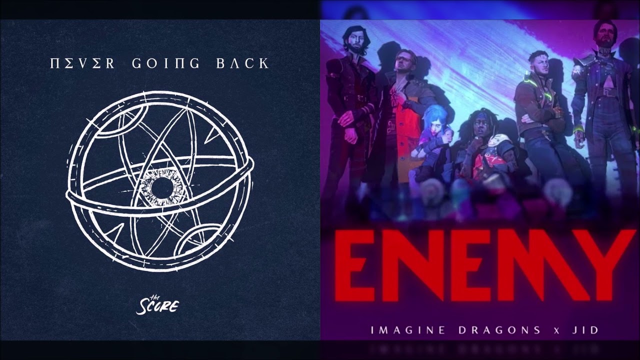 Never Going Back to My Enemy (mashup) - The Score + Imagine Dragons & J.I.D (Arcane)