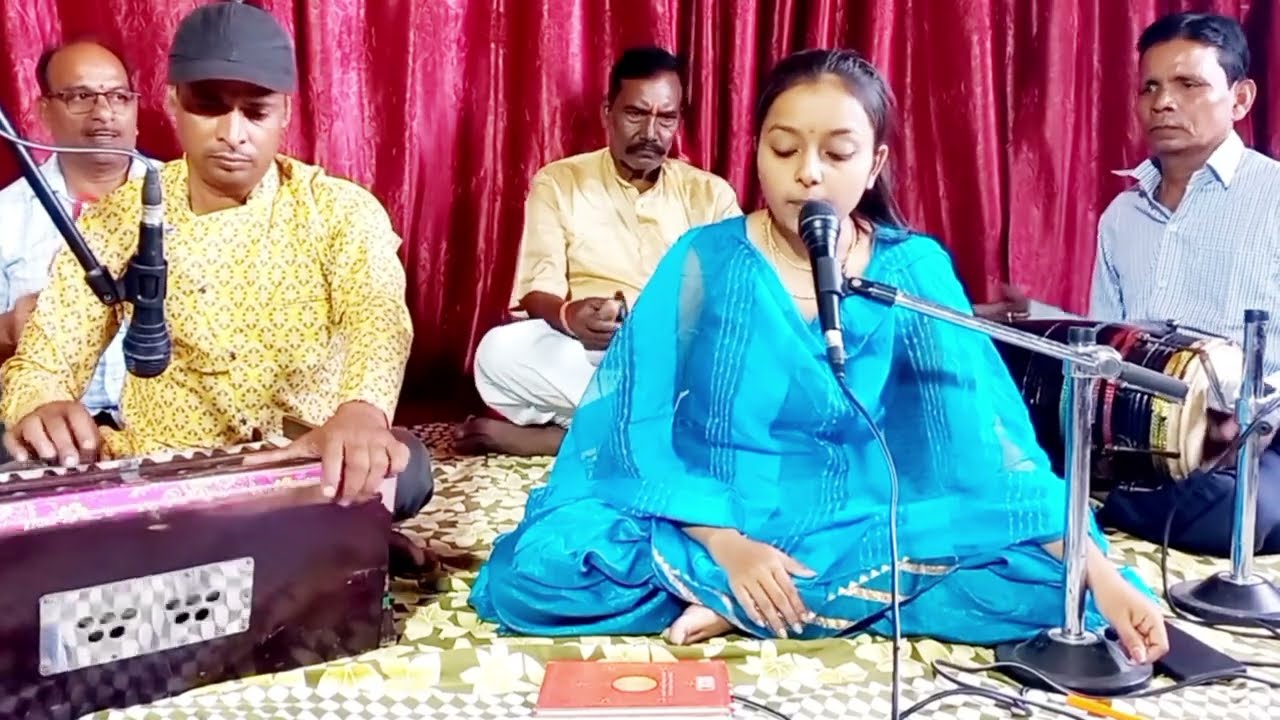 मइया मोरें अंगने आई, Devigeet by Somya jharkhadiya & brijesh Acharya ji  #navratrispecial #devigeet