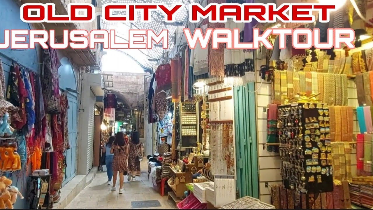 JERUSALEM AROUND OLD CITY MARKET MORNING WALK|JERUSALEM ISRAEL#oldcity #jerusalem