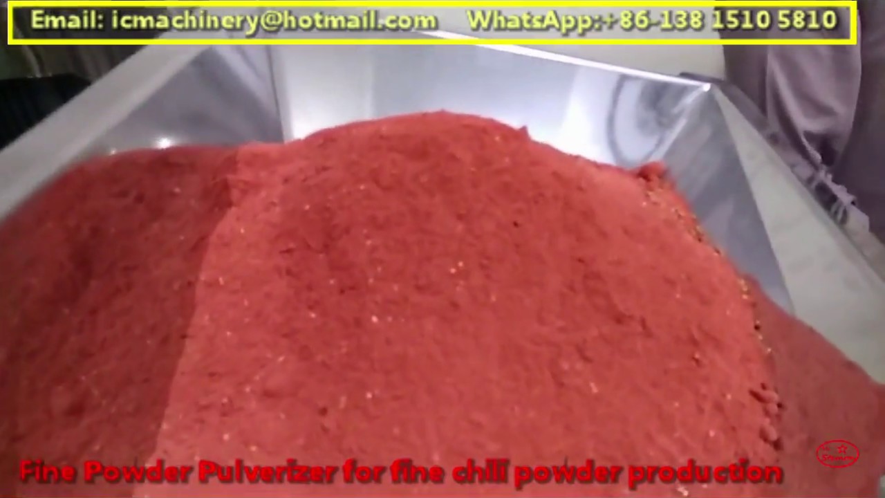Air Classifier Mill machine for super fine chili powder milling grinding production