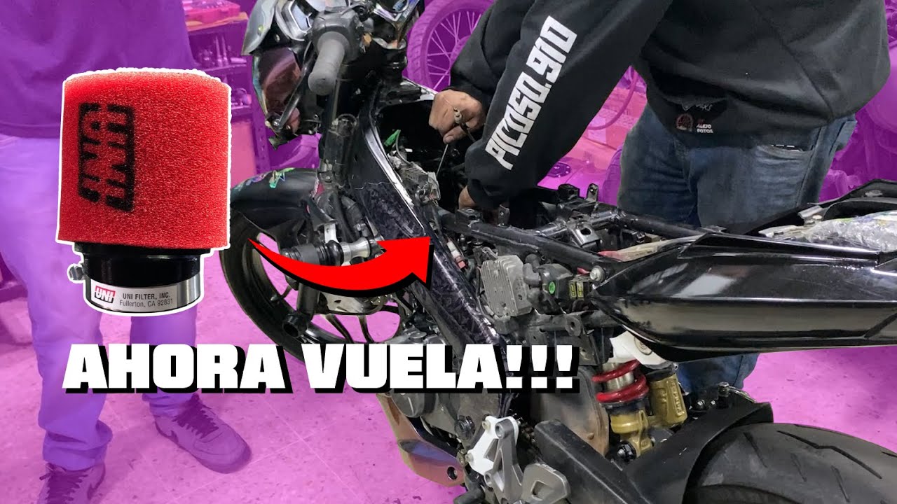 ¿Funciona el filtro de alto flujo? - Instalando Filtro UNI en mi Ns 200 🔥🔥🔥