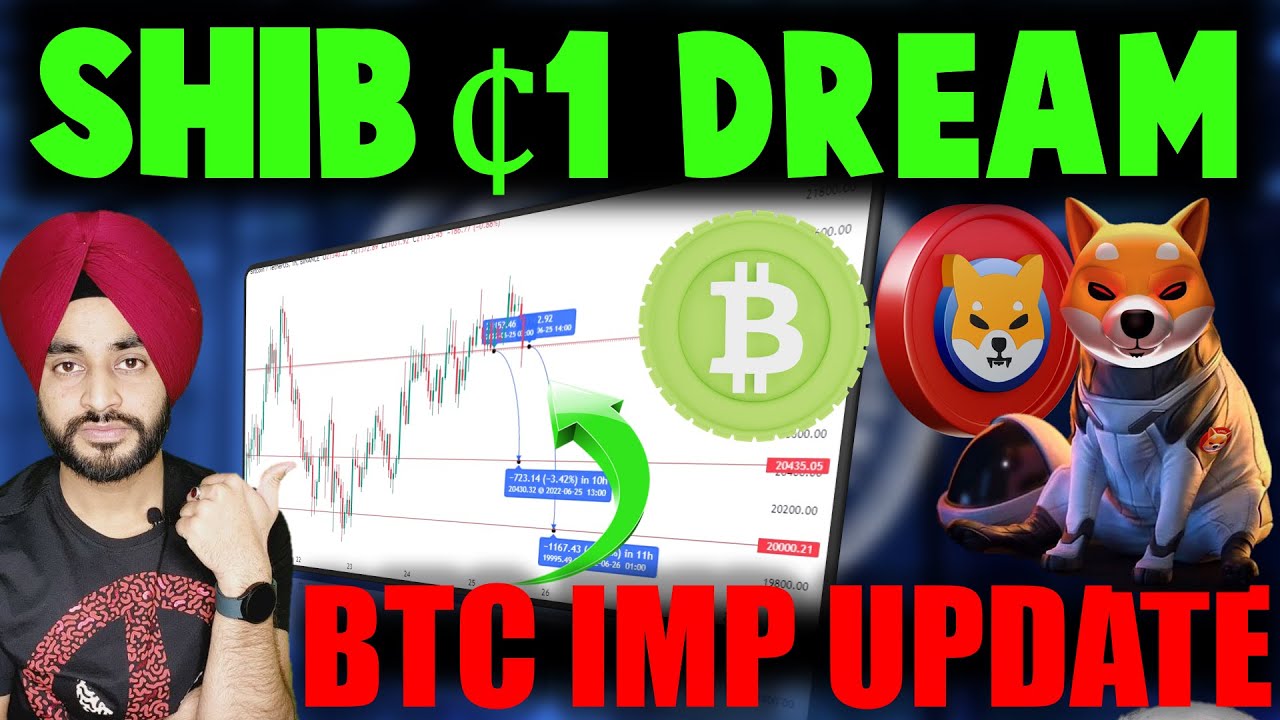 🔴 Shiba Inu &cent;1 DREAM - Shibarium Final Launch | Bitcoin Price Analysis | Crypto Crash News Today