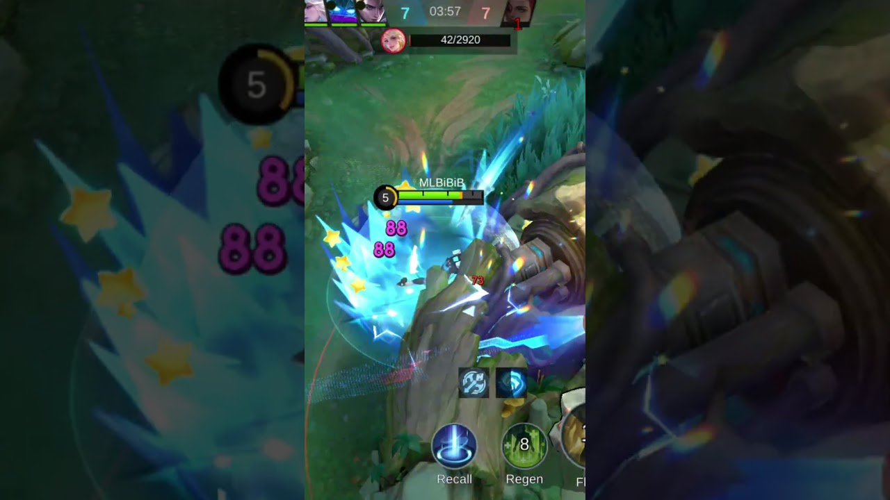 One Short One kill - 086 #shorts #mlbb #sabermlbb