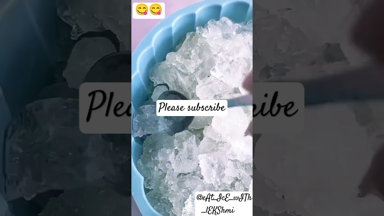 ONLY BITES! Crushed ice eating.29/08/2023.#asmrvideo#crushediceeating#onlybites#iceeatingvideo#