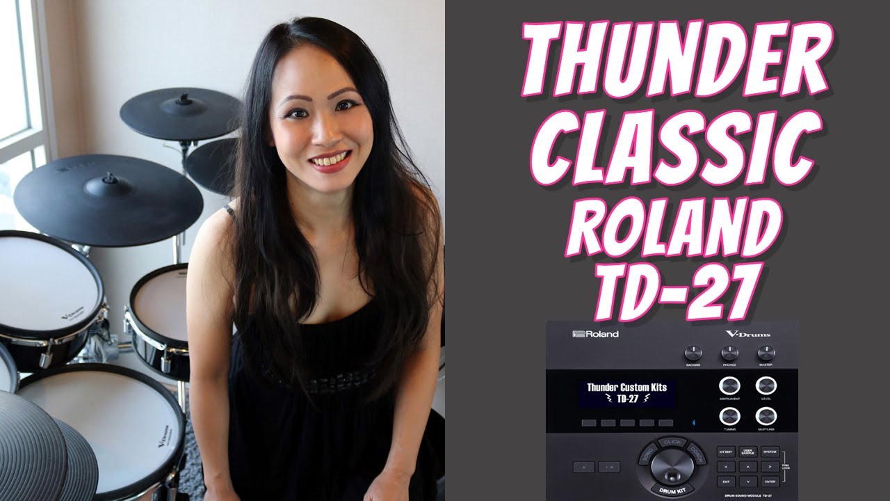 Roland TD-27 Thunder Classic Custom Kits