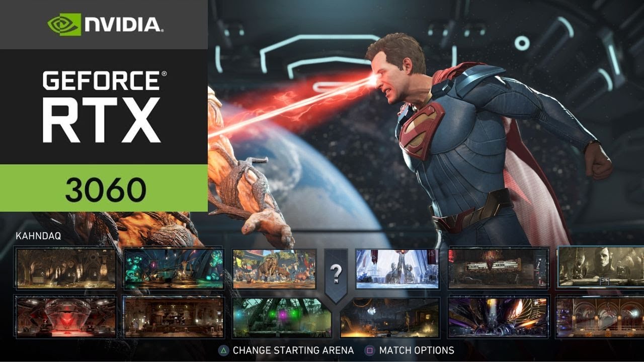 Injustice 2 (RTX 3060) test gameplay