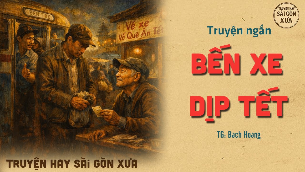 Truyện Hay Sài Gòn Xưa - BẾN XE DỊP TẾT | Đọc Truyện Đêm Khuya