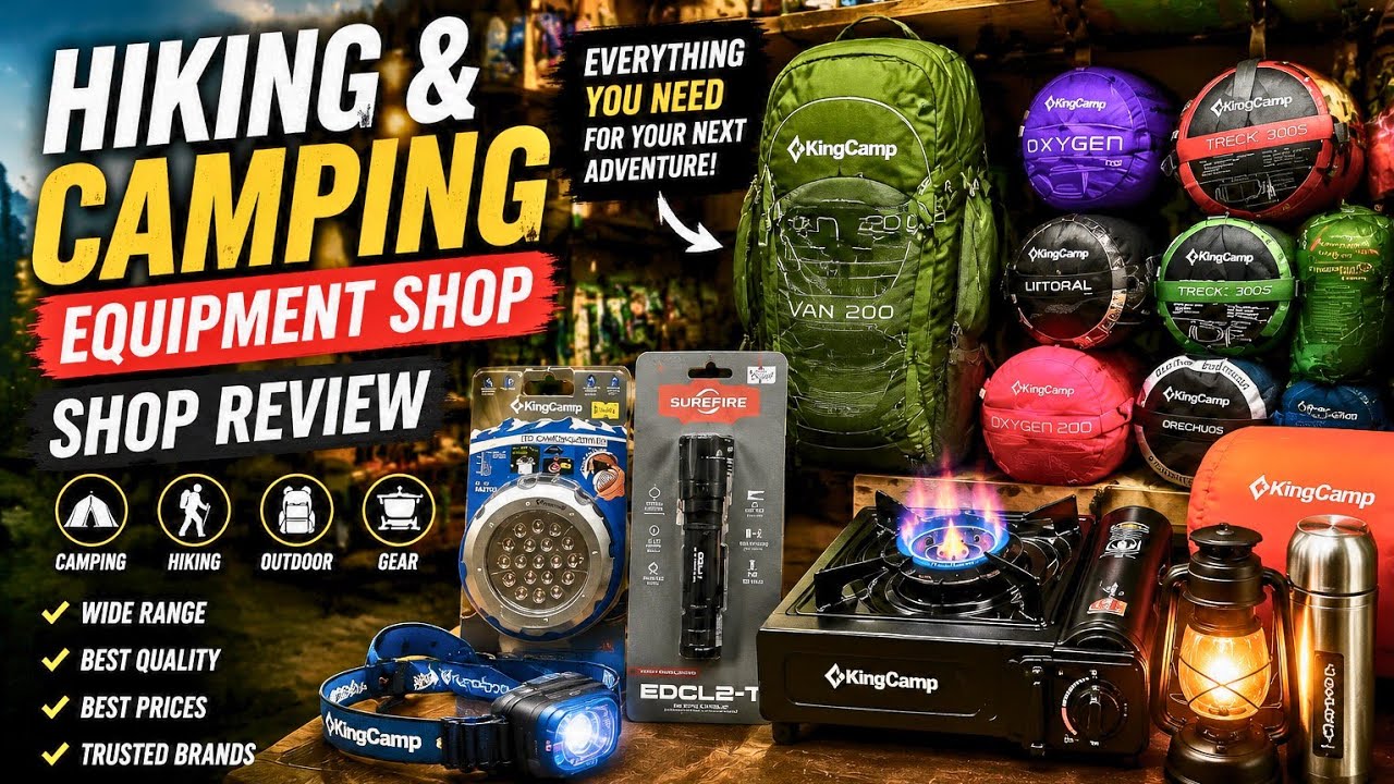 I found a SECRET Camping Shop in Karachi! ⛺🔥 (Price & Review) 🔦 🔥  