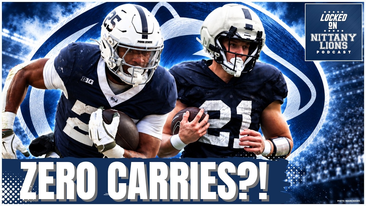Where Was Quinton Martin?! Penn State's Running Back Rotation Raises Questions!