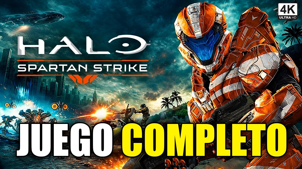 HALO SPARTAN STRIKE Juego Completo Sin Comentarios | Full Gameplay Walkthrough [4K 60FPS PC ULTRA]
