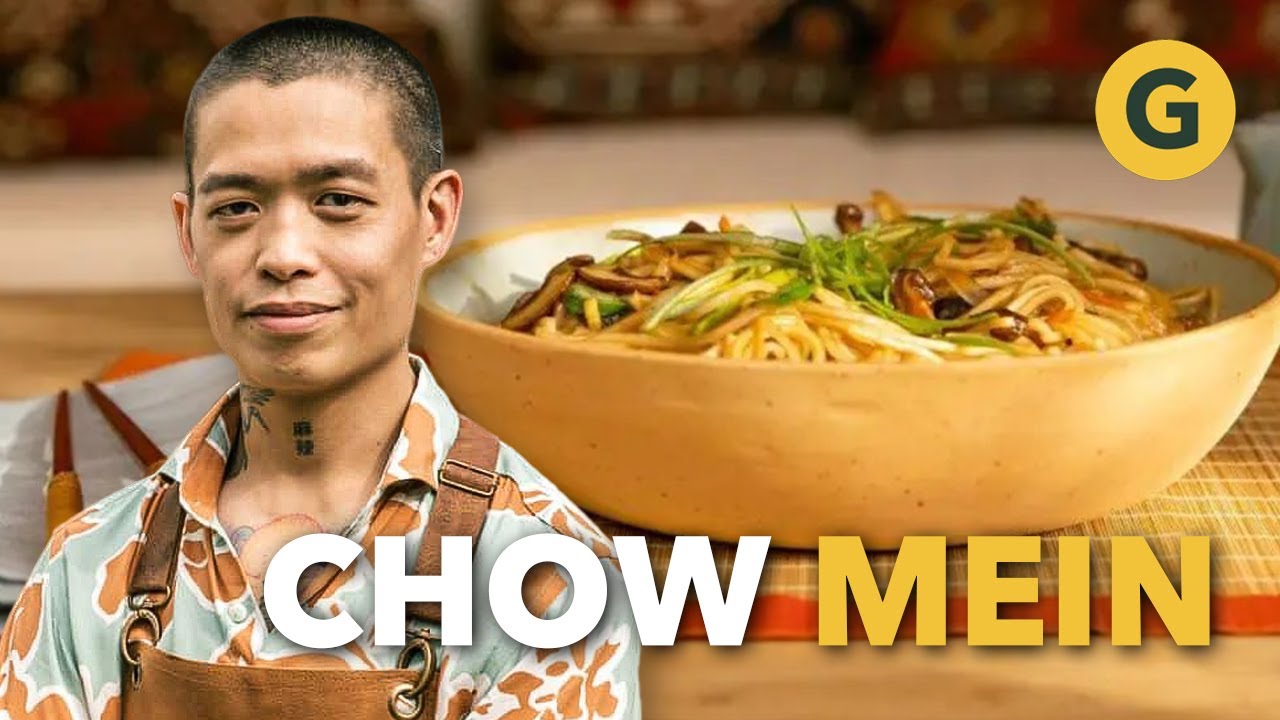 CHOW MEIN VEGETARIANO 🍜 (Fideos Chinos) : Un CLÁSICO de la COMIDA CHINA | El Gourmet