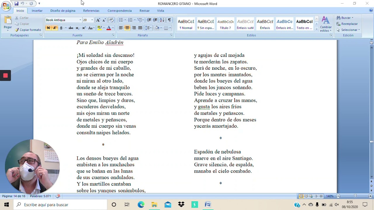 Romance del Emplazado
